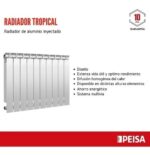 Radiador Peisa Tropical T-500 X 10 Elementos Blanco - Image 2