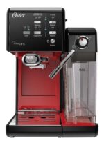 Cafetera Oster Primalatte Bvstem6701 Automática Negra Y Roja