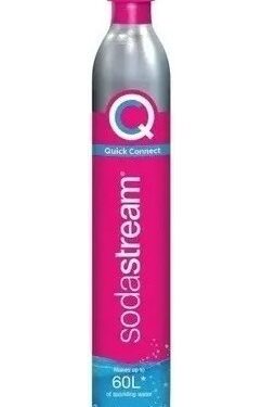 Cilindro Soda Stream Compatible Con Maquina Terra Co2 Rosa