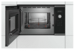 Microondas Grill Bosch Serie 6 Acero Inoxidable Y Negro 25l - Image 3