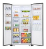 Heladera No Frost Hisense Rc-67wsg Negra Con Freezer 518 Lts - Image 4