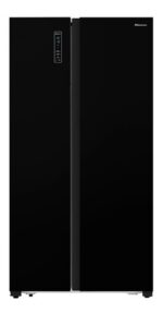 Heladera No Frost Hisense Rc-67wsg Negra Con Freezer 518 Lts