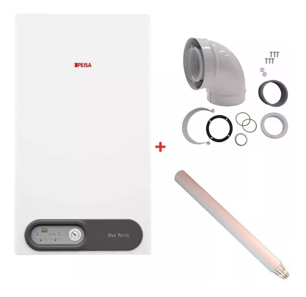 Caldera Peisa Diva Tecno 24 Doble Servicio Tiro Forzado Gn - Image 2