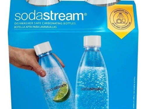 Pack X 2 Botellas Twinpack Soda Stream Blancas 1 L