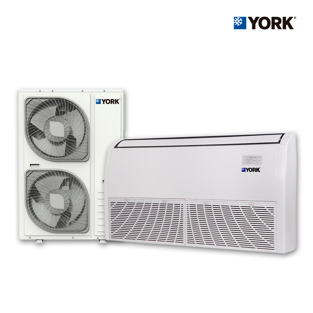 Piso Techo York Inverter 15000 Frigorias 4 Tr Frio Calor