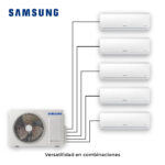 Multisplit Inverter Samsung-de 2 a 5 unidades interiores