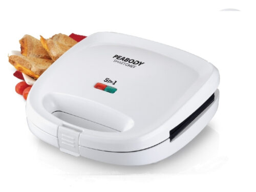 Sandwichera Eléctrica Peabody Pe-sw6141 Color Blanco