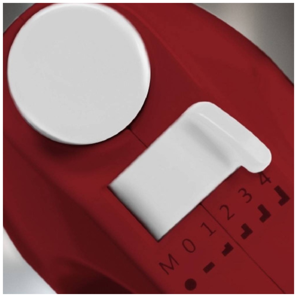 Batidora De Mano Peabody Pe-hma550r 300w Turbo Amasador Rojo - Image 4