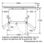 Heladera No Frost Inox Sbs 608 Lts Bosch - Image 3