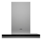 Campana Nodor De Pared De 60 Cm Inox Y Negro