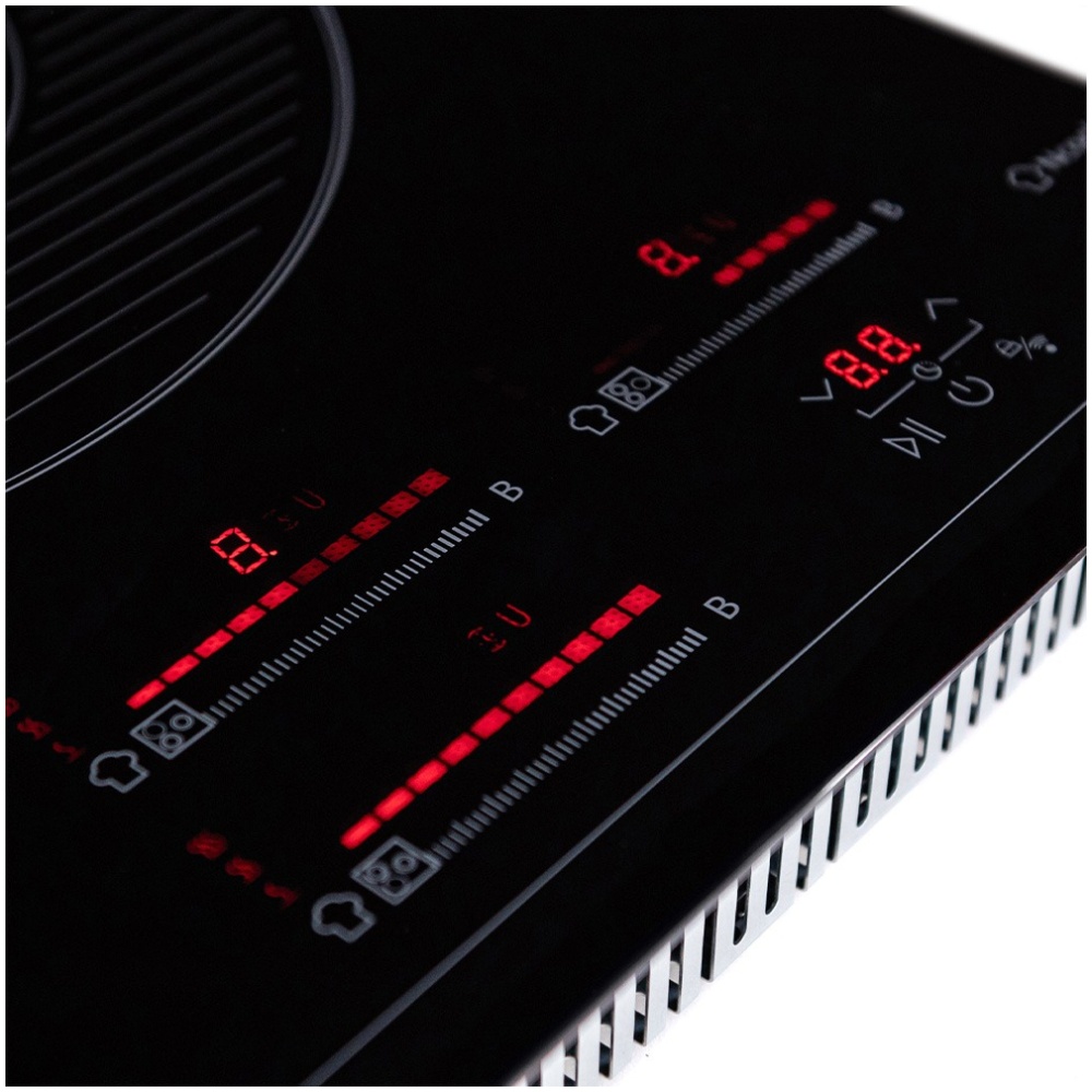 ANAFE NODOR DE INDUCCION C/DETECCION DE ZONAS Y BISEL FRONTAL 60CM MOD: ISN6323BK - Image 3