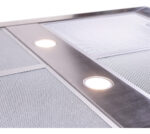 CAMPANA NODOR DE ISLA INOX Y NEGRO 90CM MOD: LEGEND9000XGBK - Image 4