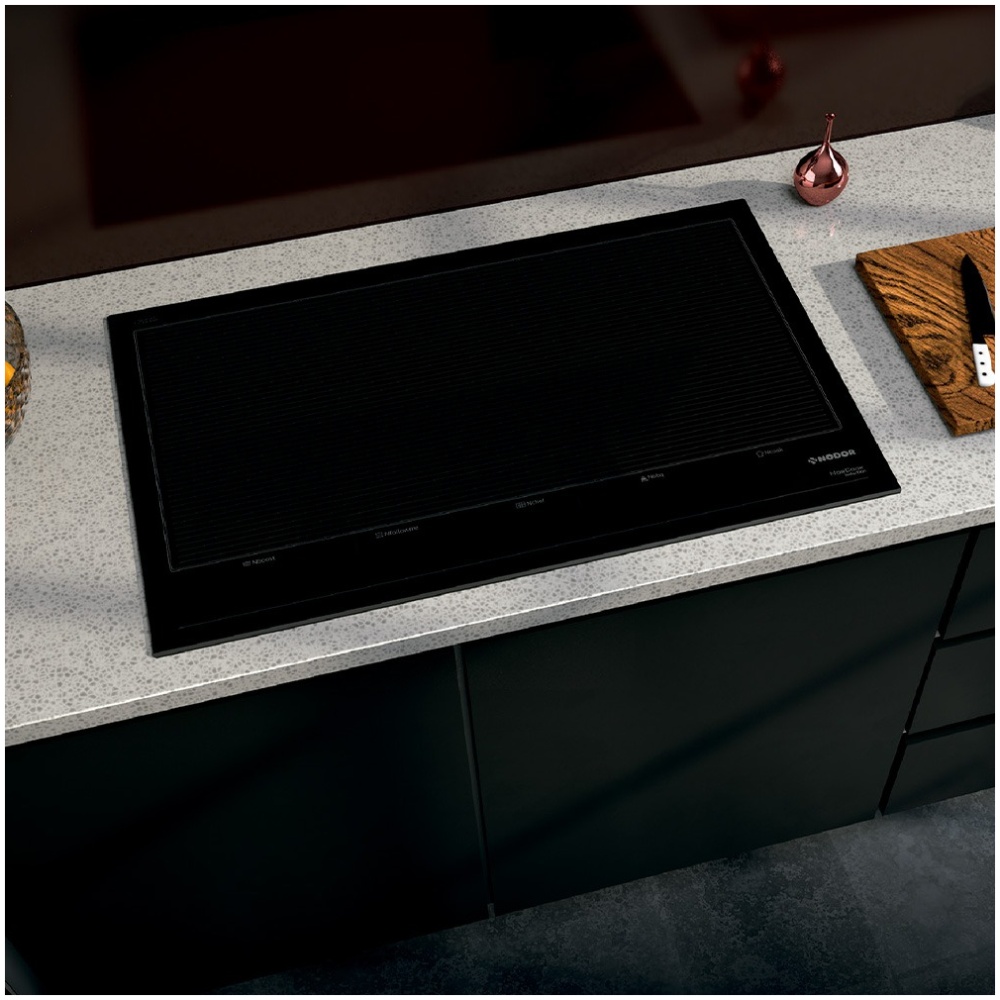 ANAFE NODOR DE INDUCCION C/DETECCION DE ZONAS Y BISEL FRONTAL 90CM MOD: ISN9223BK - Image 4