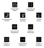 HORNO NODOR MULTIFUNCION 60CM Y 67LTS MOD: MO6800DB - Image 9