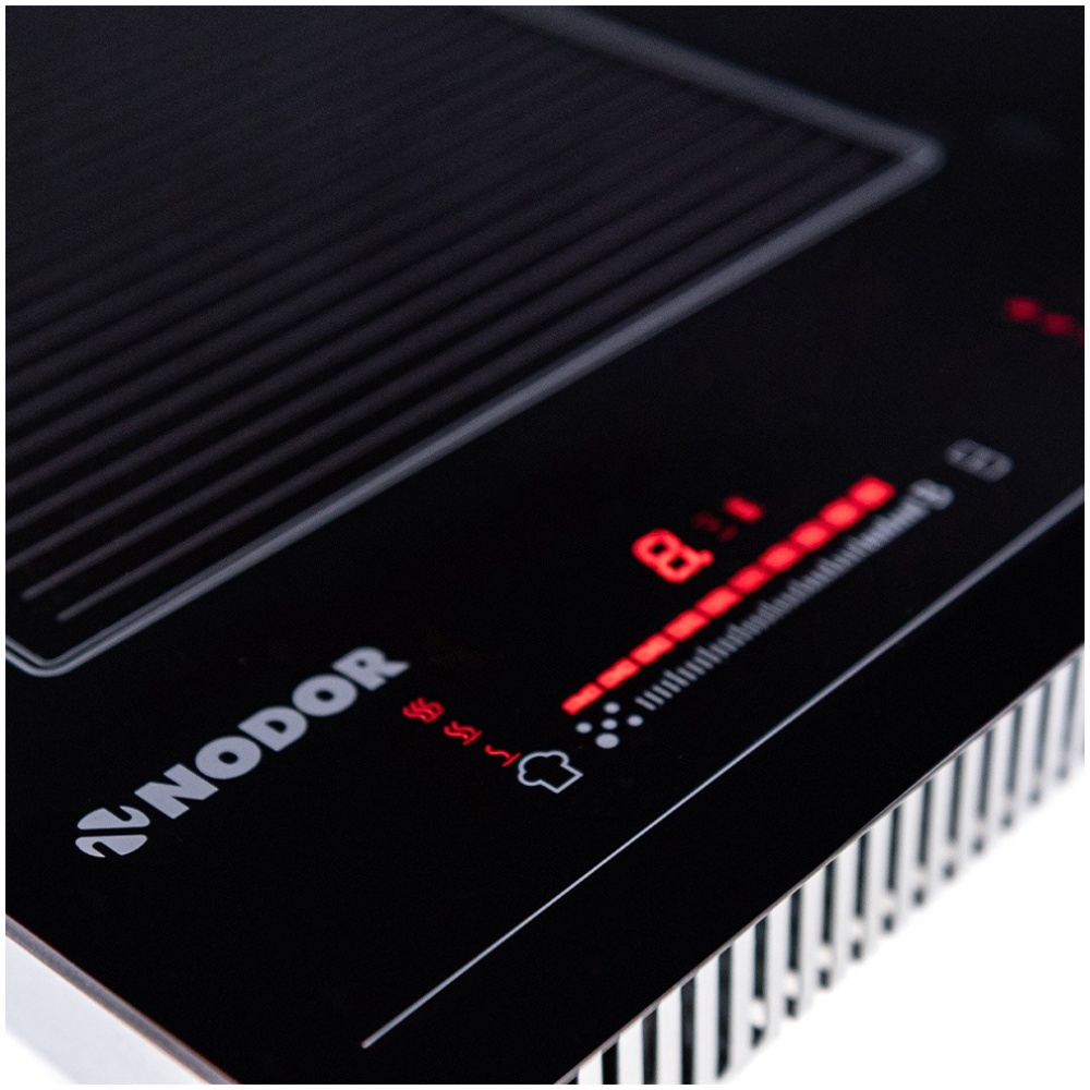 ANAFE NODOR DE INDUCCION C/DETECCION DE ZONAS Y BISEL FRONTAL 90CM MOD: ISN9223BK - Image 3