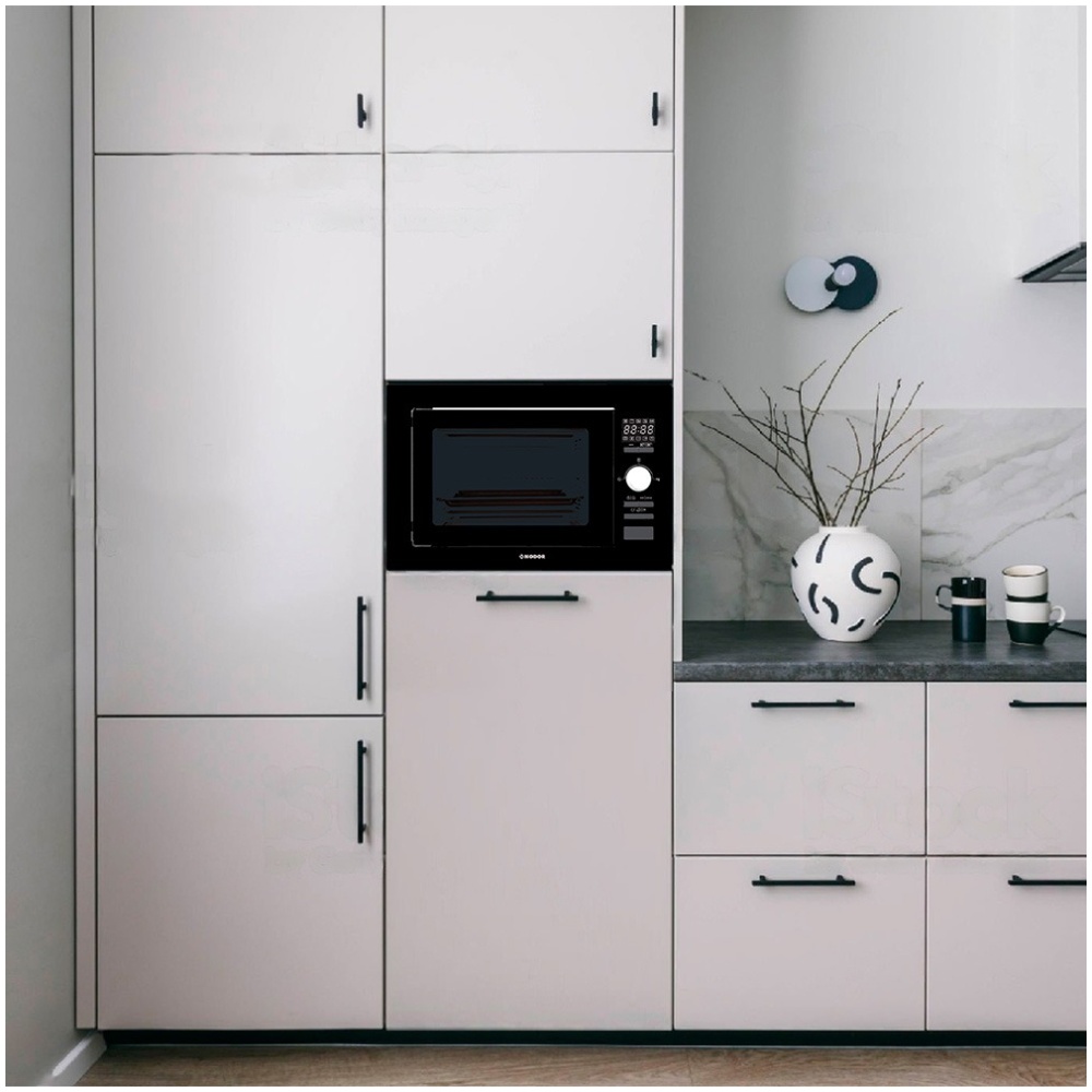 PREVENTA - (CONSULTAR) MICROONDAS NODOR EMPOTRABLE CON GRILL 25L MOD: MW25DGDB - Image 5