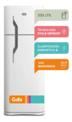 Heladera Gafa Hgf368afb Blanca Con Freezer 330 Lts - Image 7