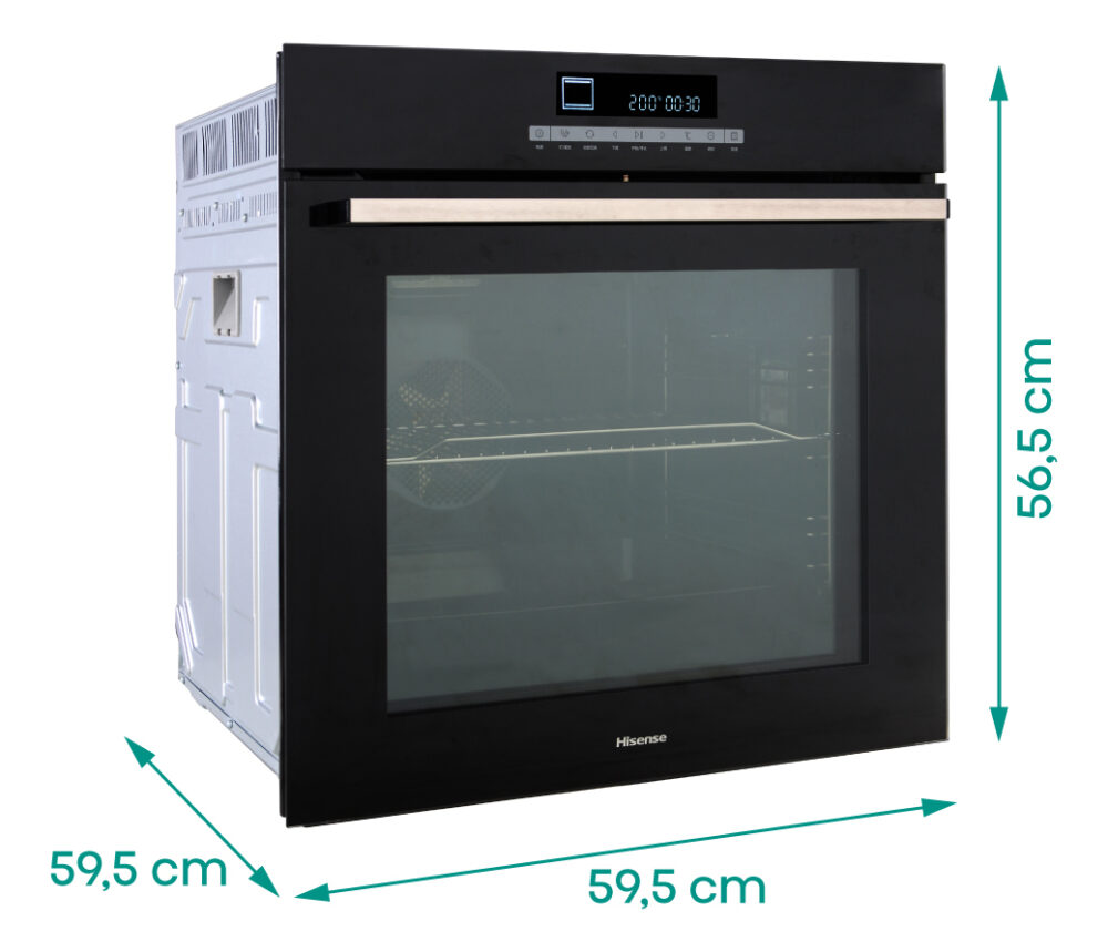 Horno Eléctrico Empotrable Hisense Bi66331ag 73 L Negro - Image 10