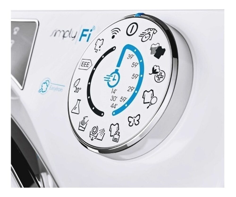 Lavarropas Automático Candy Ro1696dwh7 Inverter Blanco - Image 4