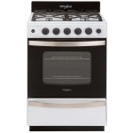 Cocina Whirlpool Wfb57di Multigas 4 Hornallas Blanca