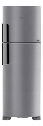 Heladera Top Mount No Frost Inox Whirlpool 386 Lts Inox