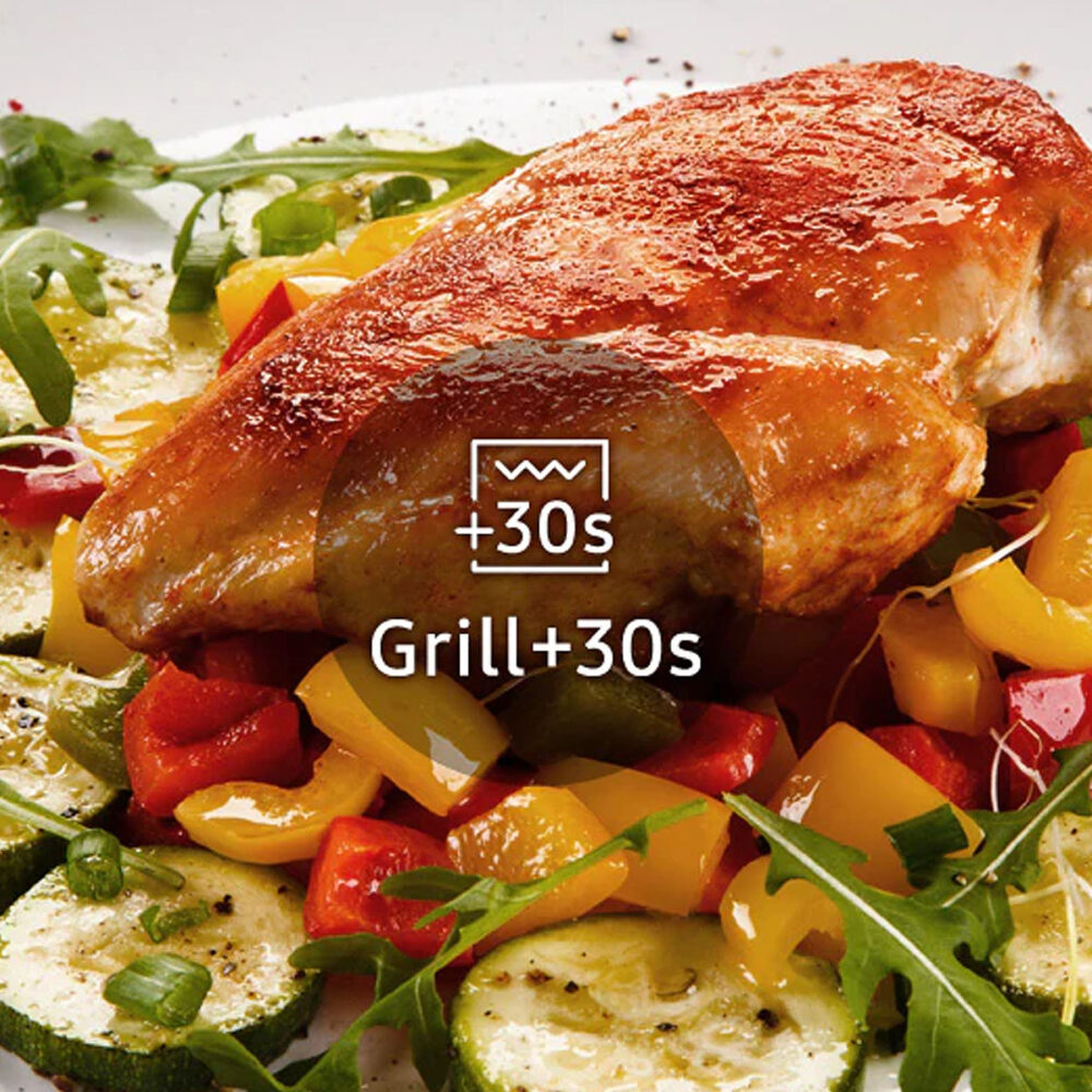 Microondas Empotrable Con Grill Samsung 22l Mg22m8074ct - Image 3