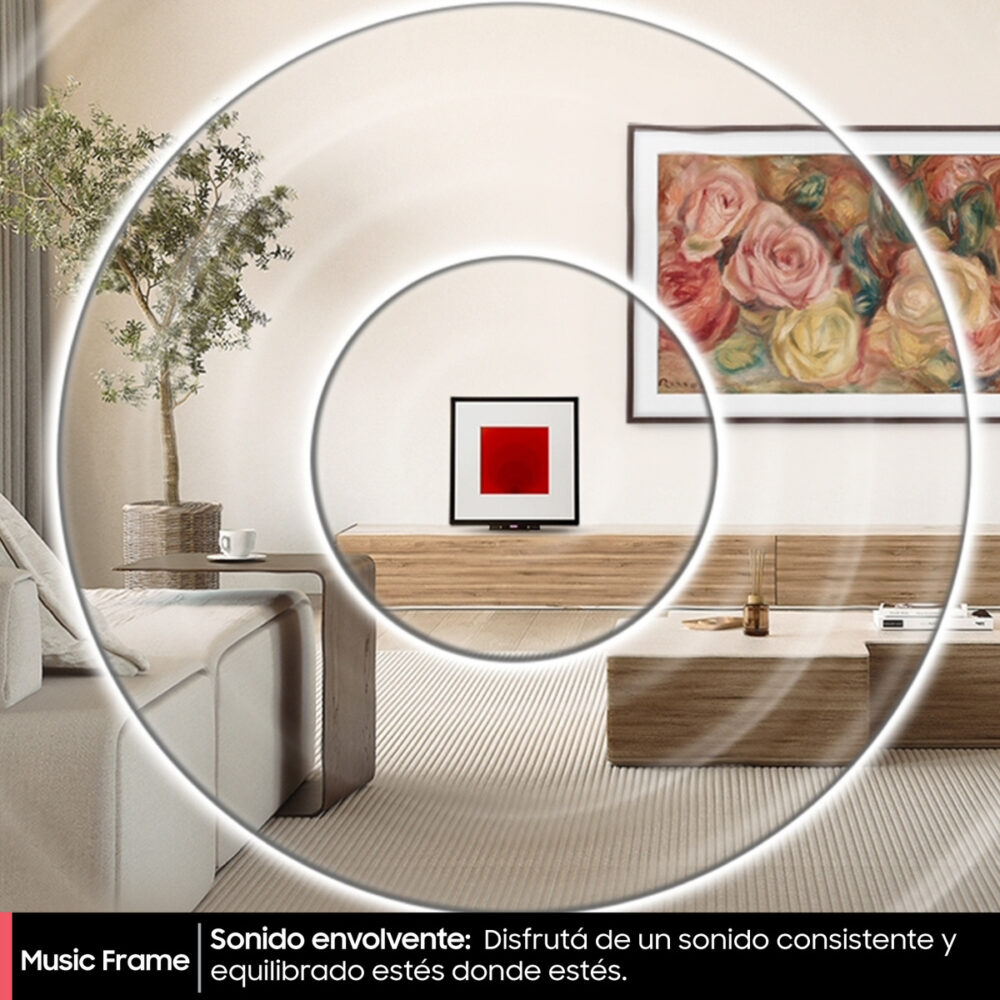 Parlante Inalambrico Samsung Music Frame Hw-ls60d Color Negro - Image 6