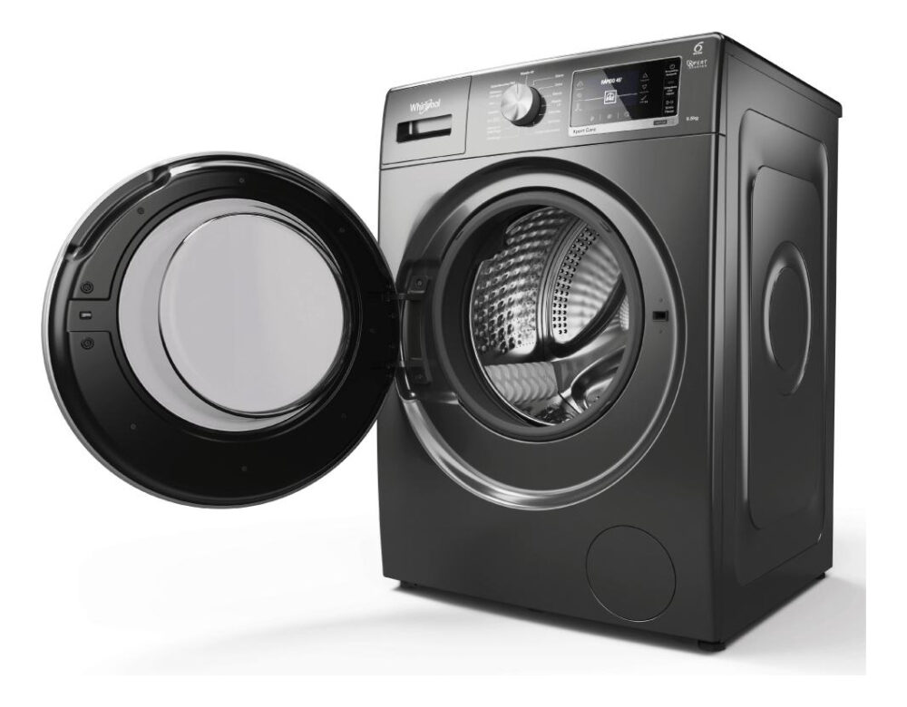 Lavarropas Automático Whirlpool Inverter 9.5 Kg Gris Oscuro - Image 5