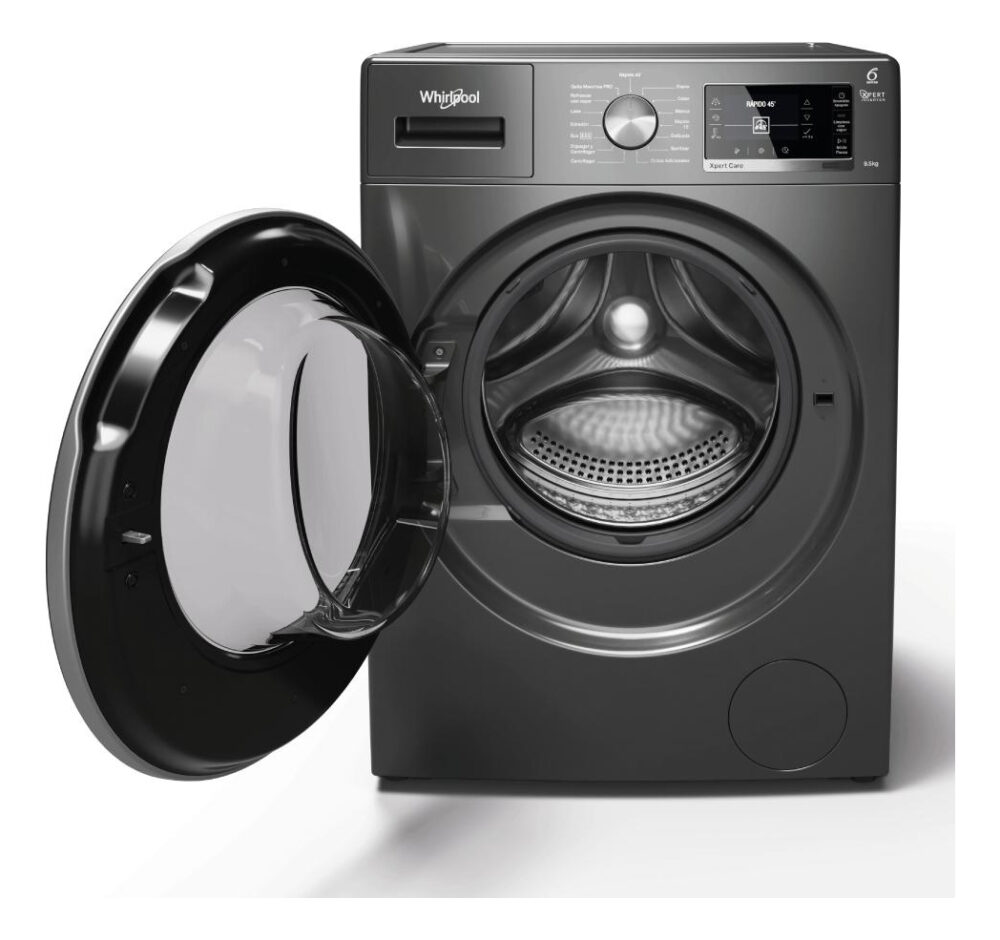 Lavarropas Automático Whirlpool Inverter 9.5 Kg Gris Oscuro - Image 3