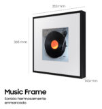 Parlante Inalambrico Samsung Music Frame Hw-ls60d Color Negro - Image 4