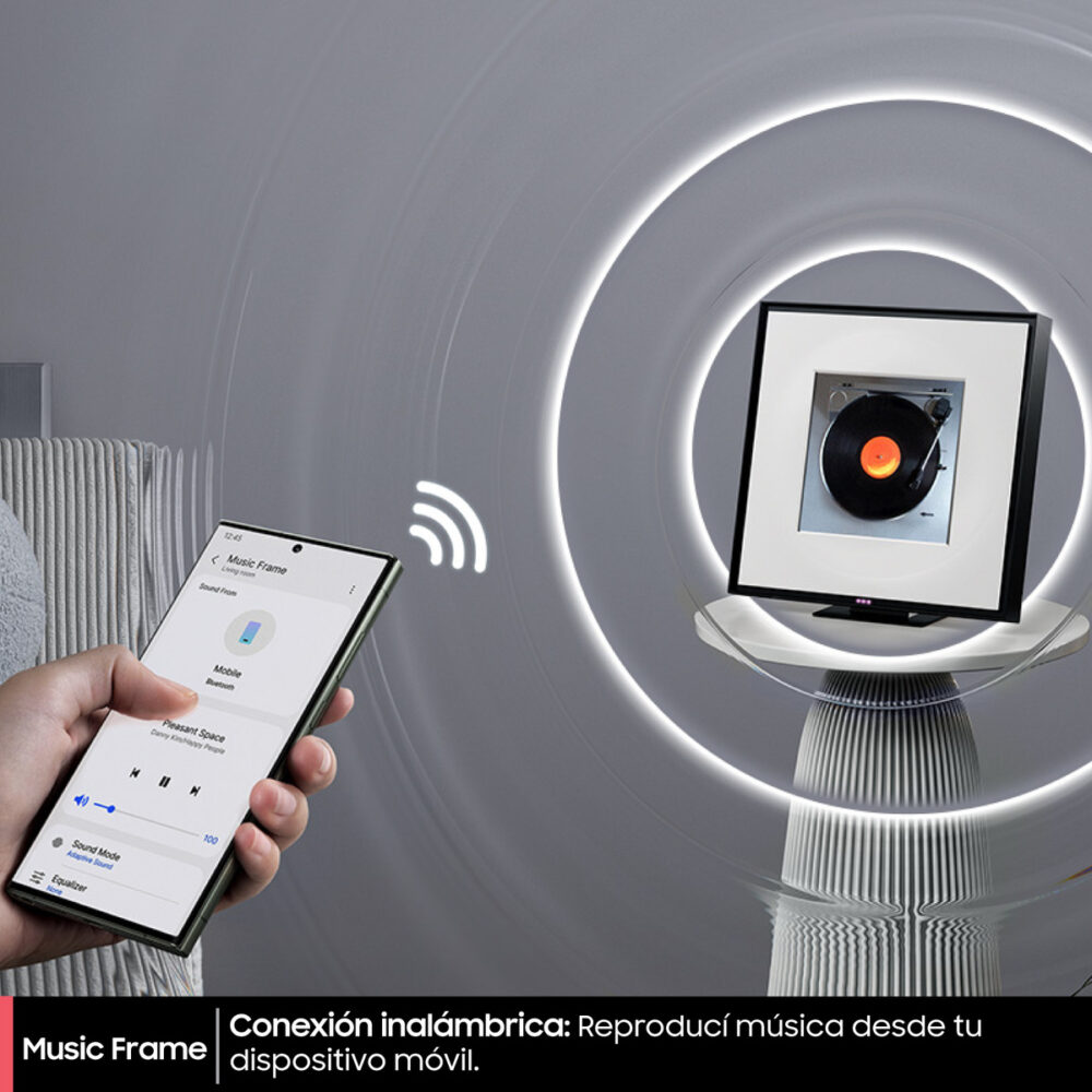 Parlante Inalambrico Samsung Music Frame Hw-ls60d Color Negro - Image 7