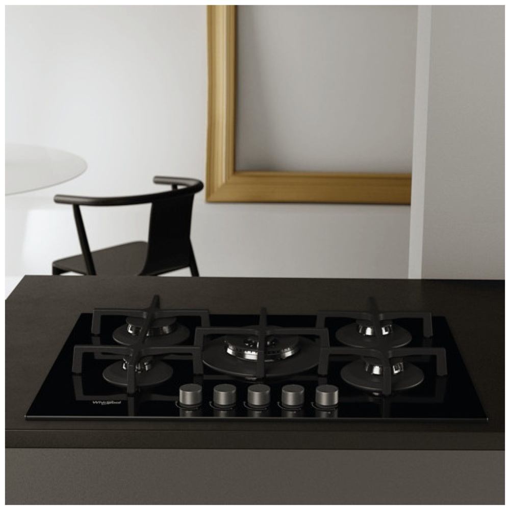 Anafe Whirlpool A Gas Vidrio Templado 73 Cm - Image 4