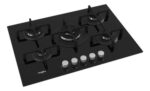 Anafe Whirlpool A Gas Vidrio Templado 73 Cm