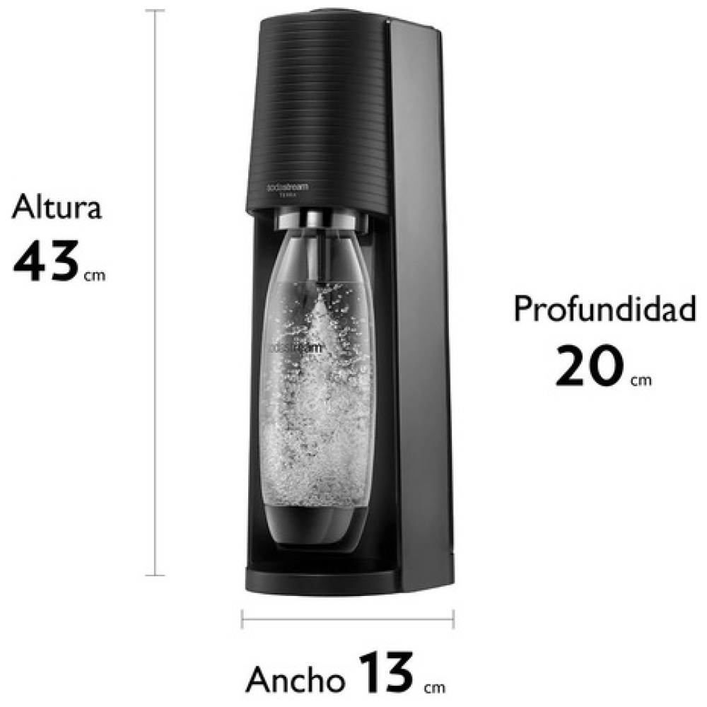 Maquina Soda Stream Terra Black - Image 6