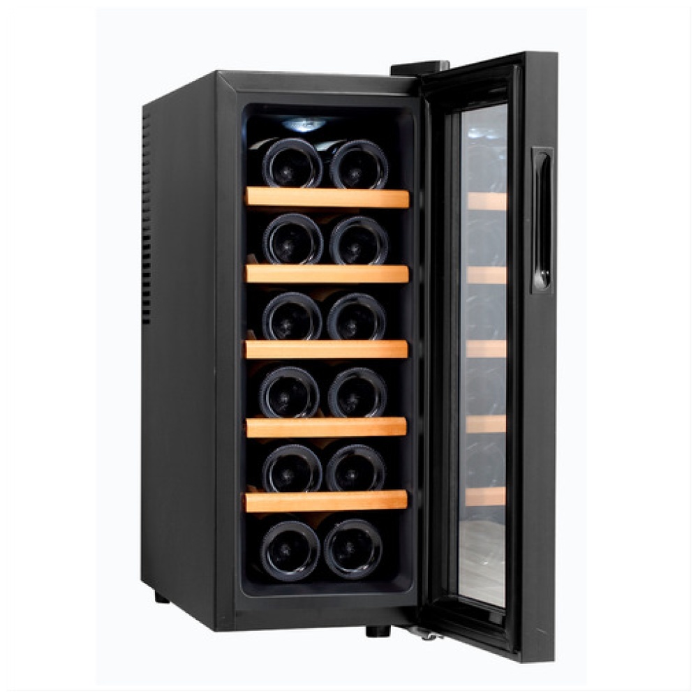 Cava_Para_Vinos_Microsonic_12_Botellas_C_Estantes_De_Madera_D_648593-MLA82358533774_022025-O.jpg Cava Para Vinos Microsonic 12 Botellas C/ Estantes De Madera - Image 2