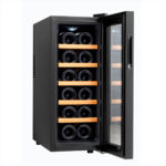 Cava Para Vinos Microsonic 12 Botellas C/ Estantes De Madera - Image 2