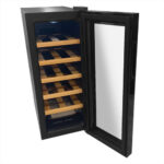 Cava Para Vinos Microsonic 12 Botellas C/ Estantes De Madera - Image 3