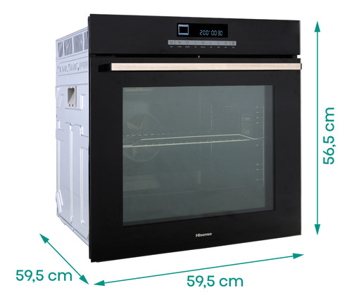 Horno_Electrico_Empotrable_Hisense_Bi66331ag_73_L__Negro_D_733676-MLU75543393854_042024-O.jpg Horno Eléctrico Empotrable Hisense Bi66331ag 73 L Color Negro - Image 9
