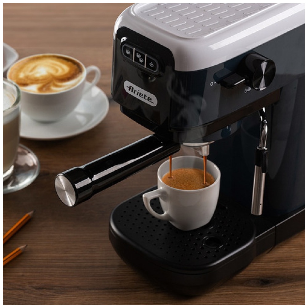 Cafeteria Espresso Ariete Slim Plastic Blanca - Image 4