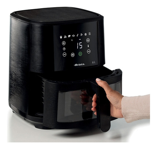 Freidora De Aire Dig. Ariete 6 L - 8 Programas 1300w Negro - Image 2