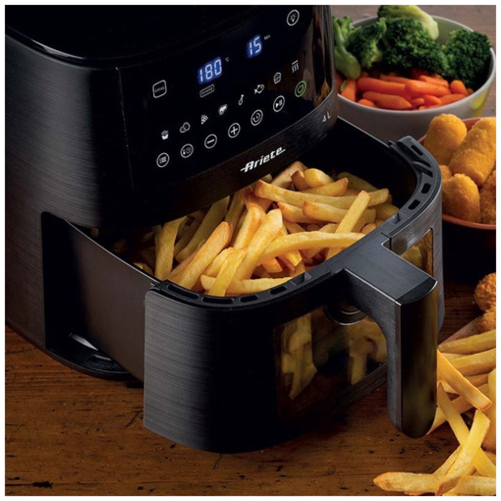 Freidora De Aire Digital Ariete 4l - 9 Programas 1400w Negro - Image 3