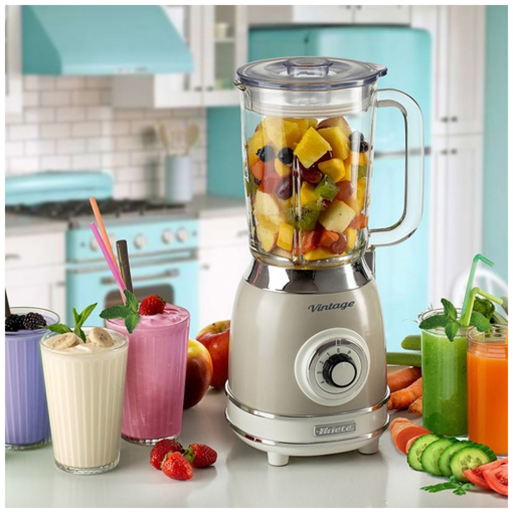 Licuadora Ariete Jarra De Vidrio 1,5 L Vintage Beige - Image 7