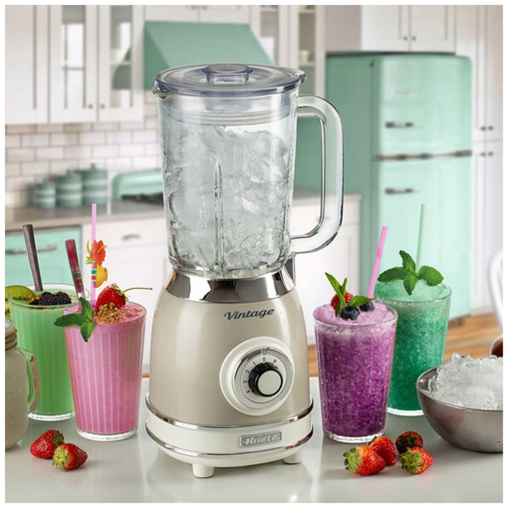 Licuadora Ariete Jarra De Vidrio 1,5 L Vintage Beige - Image 8