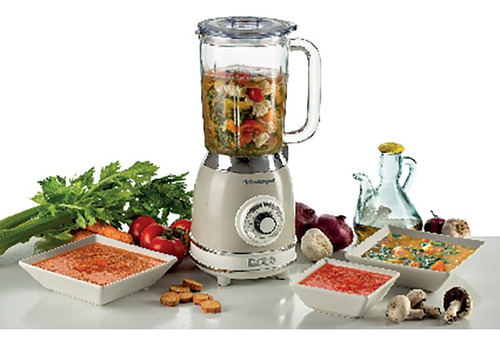 Licuadora Ariete Jarra De Vidrio 1,5 L Vintage Beige - Image 3