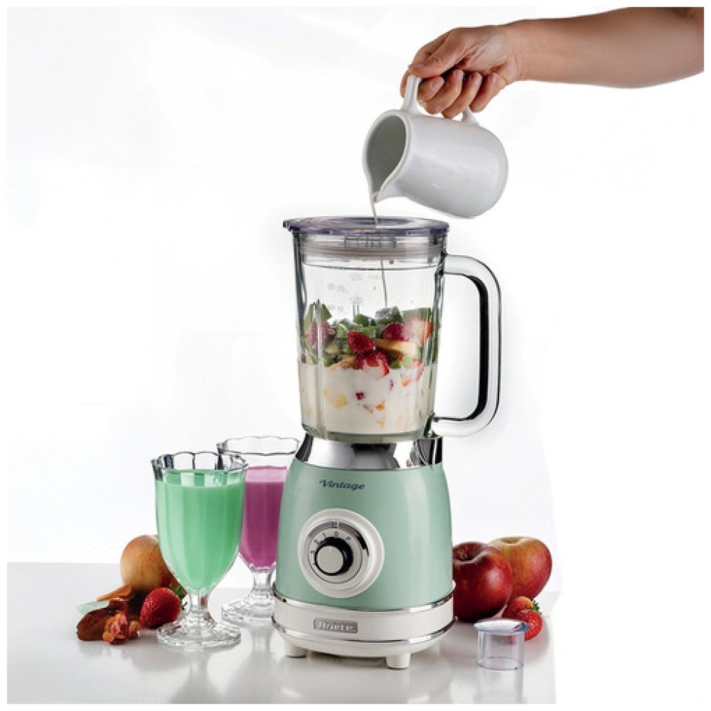 Licuadora Ariete Jarra De Vidrio 1,5 L Vintage Verde - Image 6