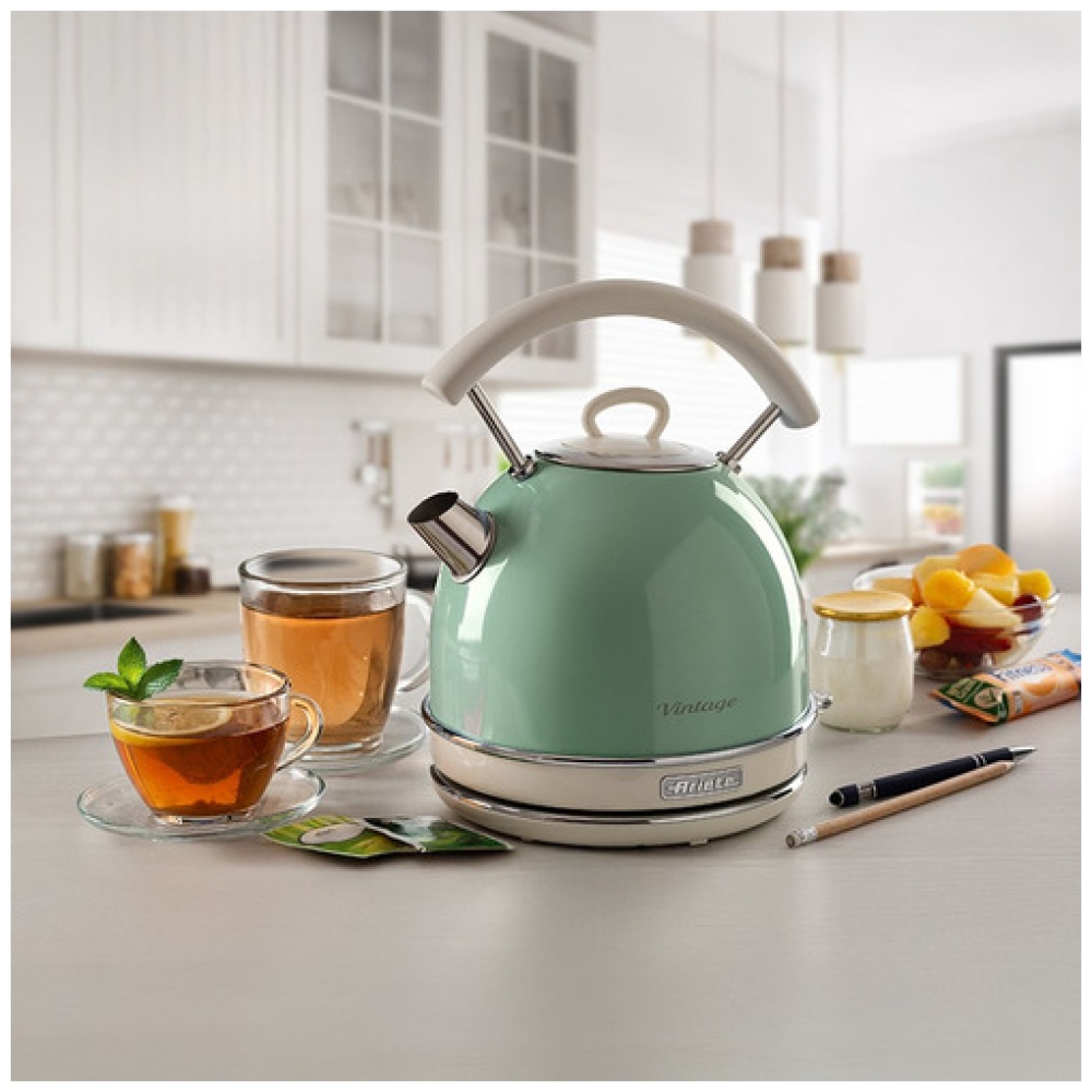 Pava Electrica Ariete Kettle Vintage 1,7 L Verde - Image 7