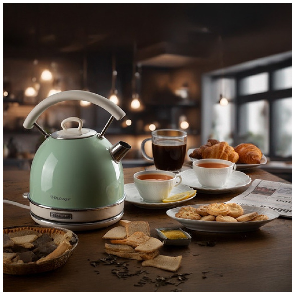 Pava Electrica Ariete Kettle Vintage 1,7 L Verde - Image 4