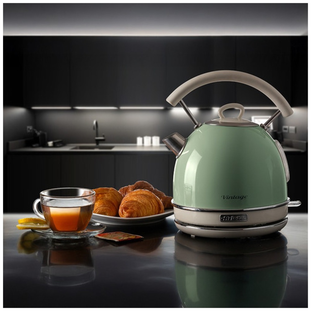 Pava Electrica Ariete Kettle Vintage 1,7 L Verde - Image 5