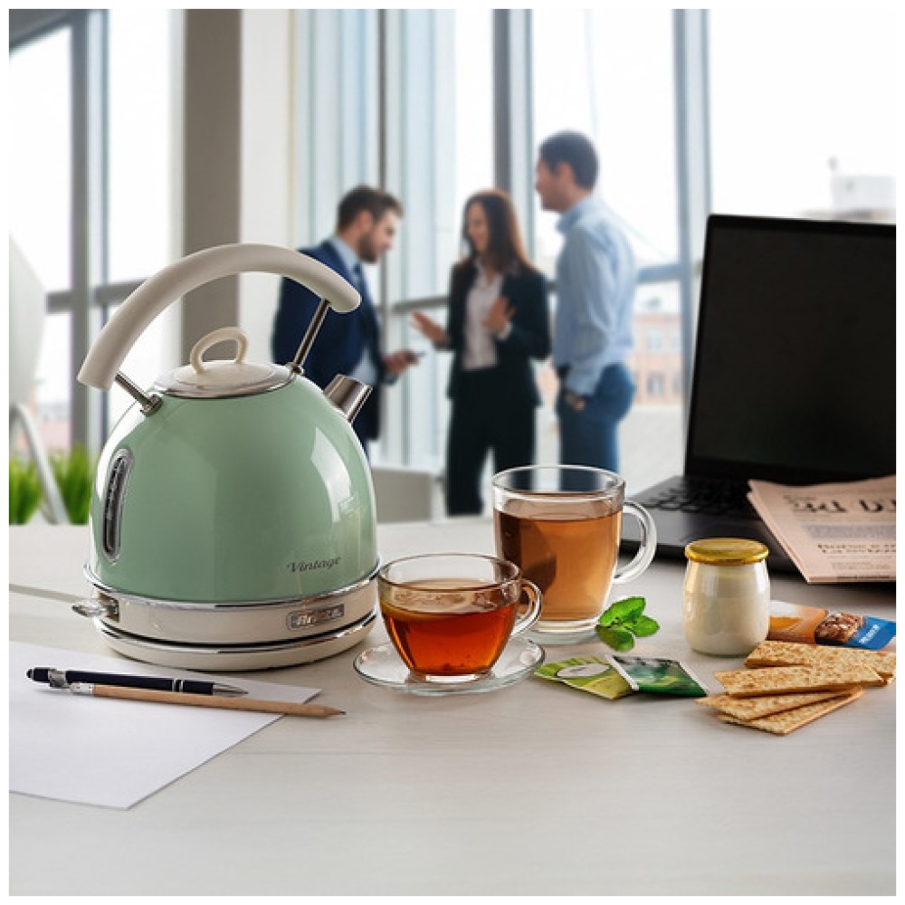 Pava Electrica Ariete Kettle Vintage 1,7 L Verde - Image 8
