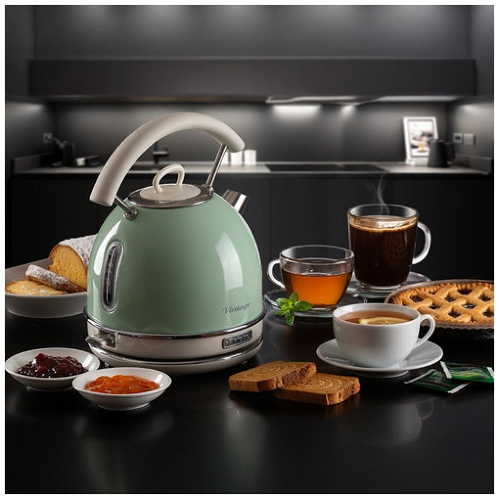 Pava Electrica Ariete Kettle Vintage 1,7 L Verde - Image 6